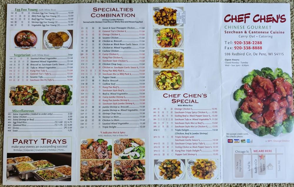 Chef Chen's Menu image 1